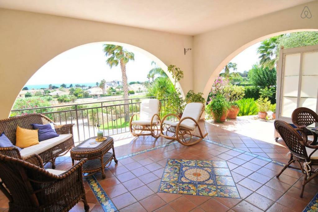 "Villa Rosa" Marina di Ragusa Extérieur photo